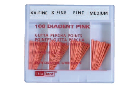 Dia-Pink guttapercha XF, 21mm 100db