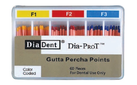 Dia-ProT Guttapercha sorozat F1/F2/F3