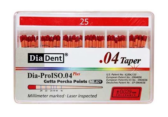 Dia-Pro ISO.04 Plus #25 guttaperchapoén 60db
