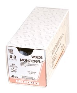 Monocryl 5/0 3/8 RCP 45cm 13mm (12db)