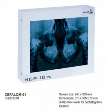 Röntgenfilm néző fehér 250x330mm (Dental X-Ray)