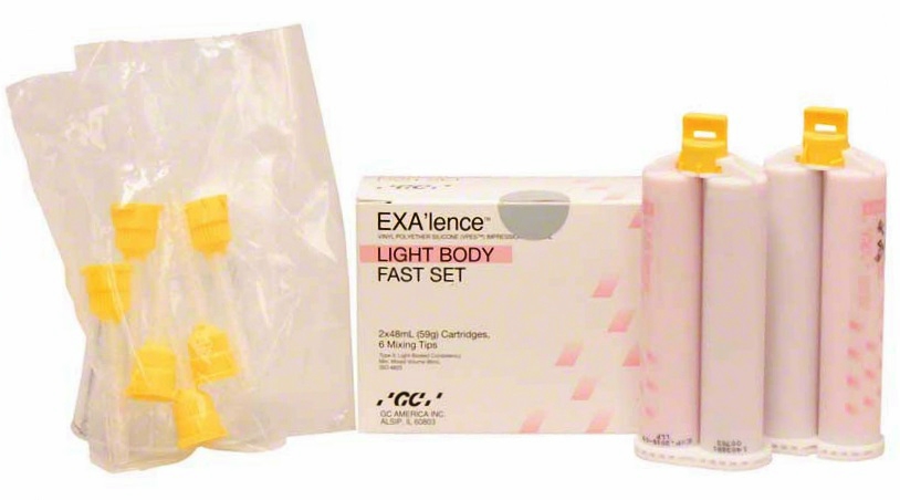 EXA'lence Light Body, Fast Set, 2 x 48 ml Refill