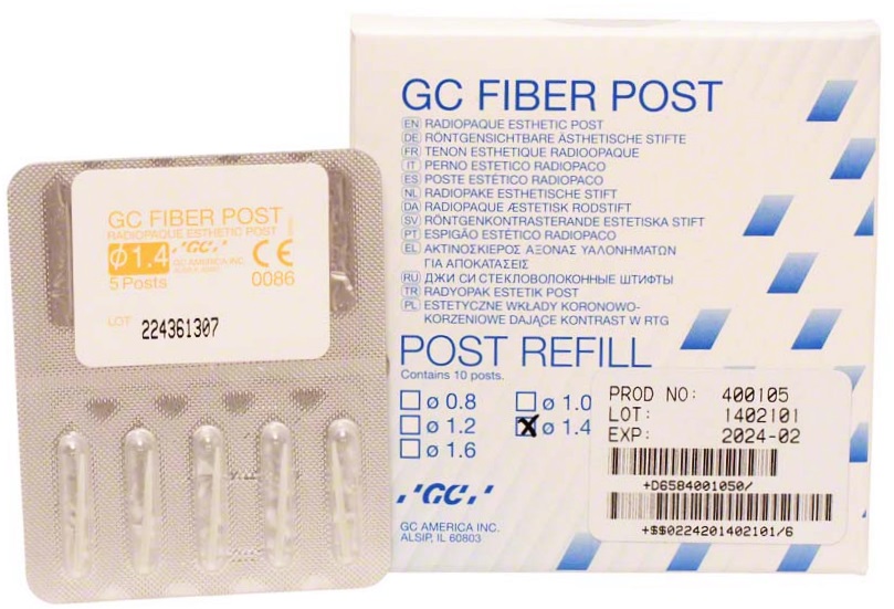 GC Fiber post refill 1.4mm