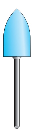 KENDA Acrylic Blue akrilát polírozó HP, közepes, 1db
