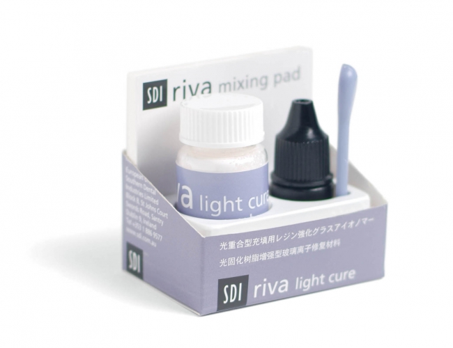RIVA Light Cure P+F 15g+8g resin üvegionomer A2