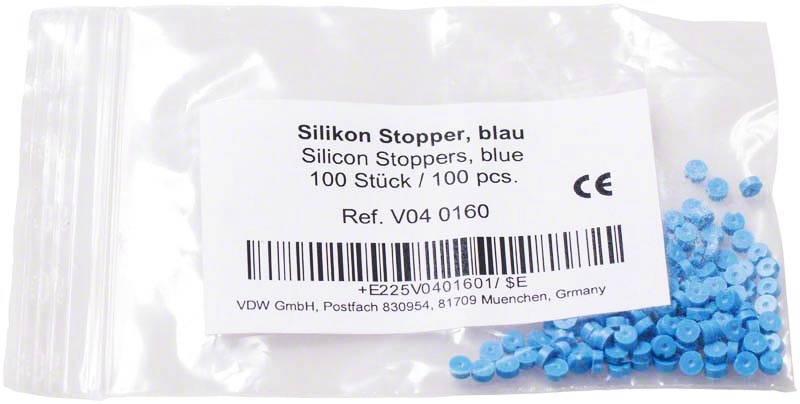 Silicone stops kék 019mm 100db