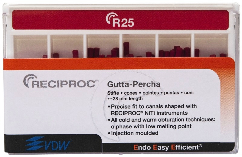 RECIPROC alpha-guttapercha 28mm R25 60db