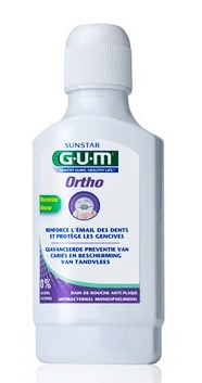 G.U.M. Ortho szájvíz, fogszabályozót viselőknek, 300 ml