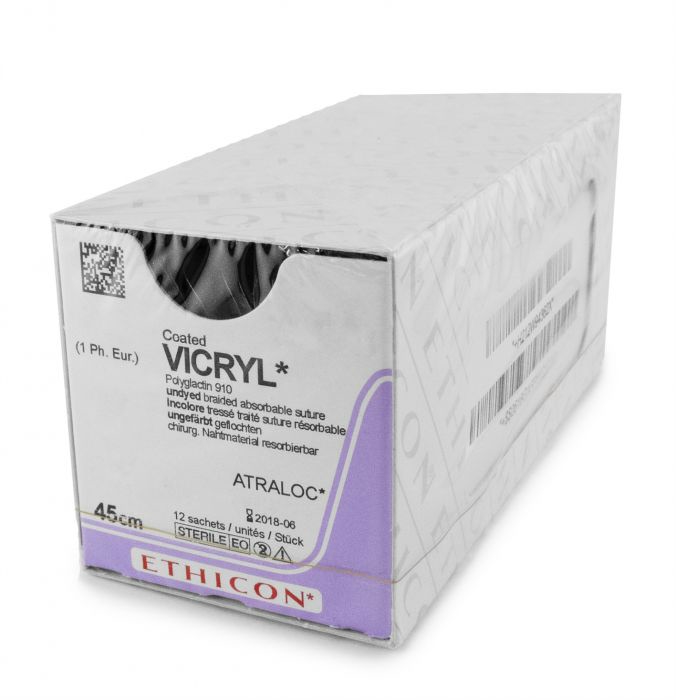 C.Vicryl 4/0 70cm 1/2 RB 22mm (36db)