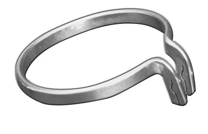 Domborított fém Pony matrica szorítógyűrű