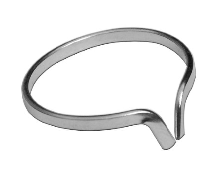 Szekcionált matrica gyűrű, D, disztális rögzítéshez