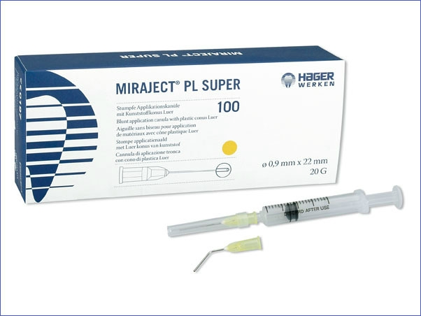 Miraject PL luer 100db 22mm x 0,9mm (20G)