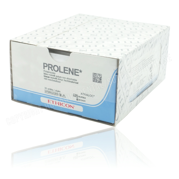 Prolene Blu 45cm M0,7 USP6-0 S/A P-1 Prime (24db)