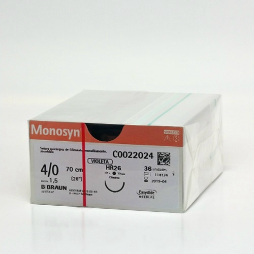 HR-26 Monosyn lila 4/0, 70cm, 36db