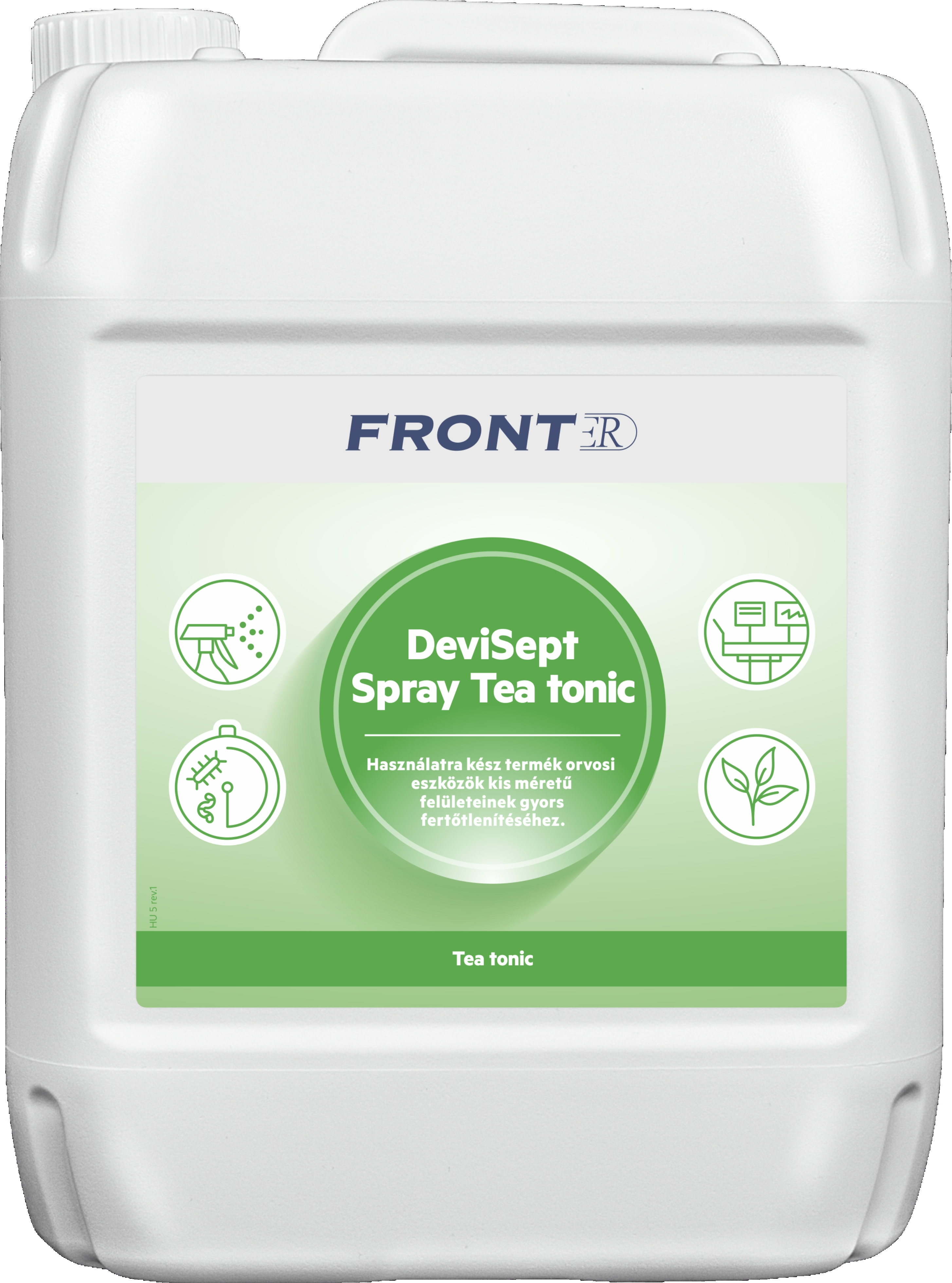 FrontER DeviSept 5L felület fertőtlenítő folyadék