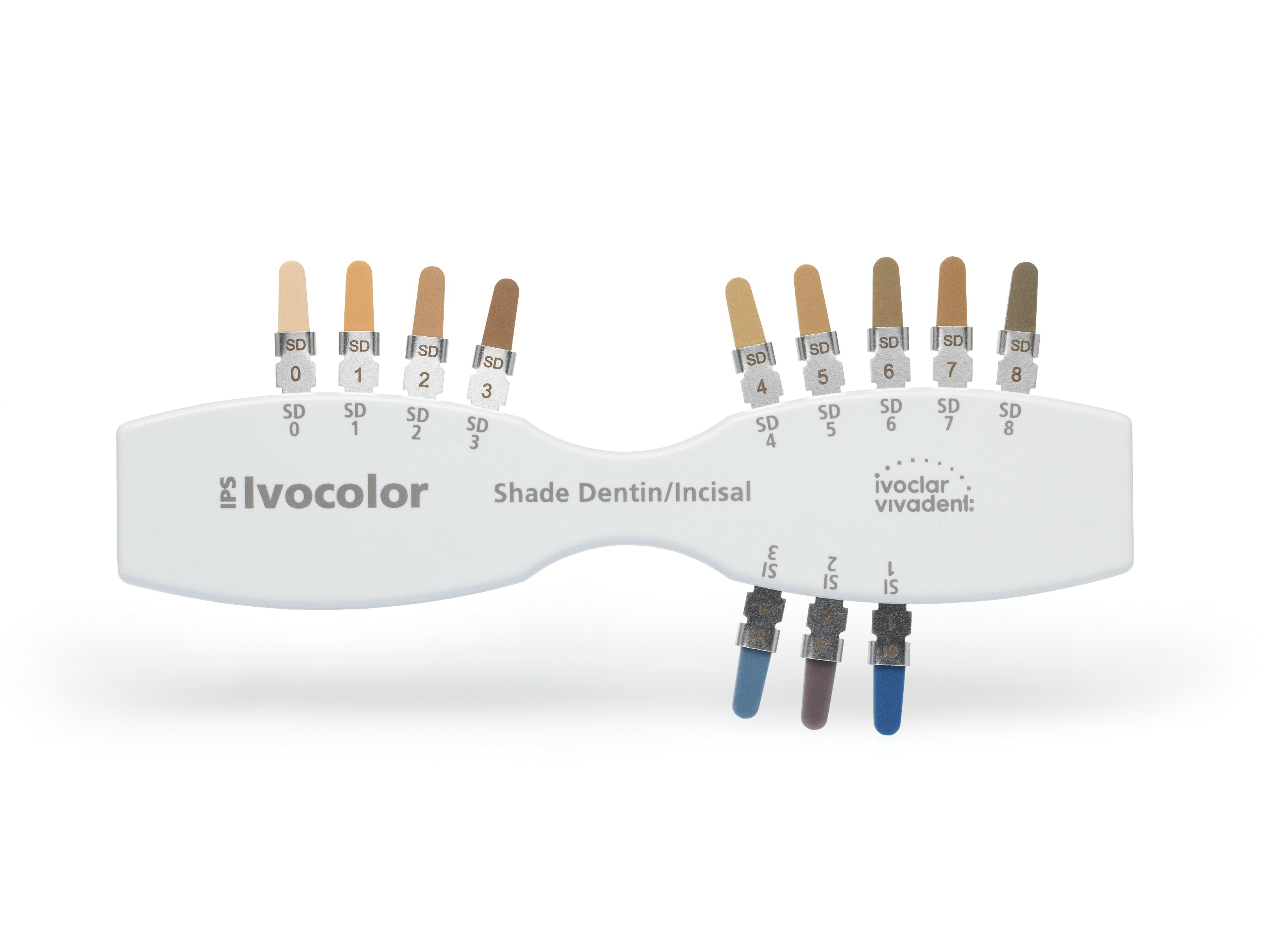 IPS Ivocolor Shade Guide Shades