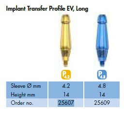 Implant Transfer Profile EV 4.8 Long
