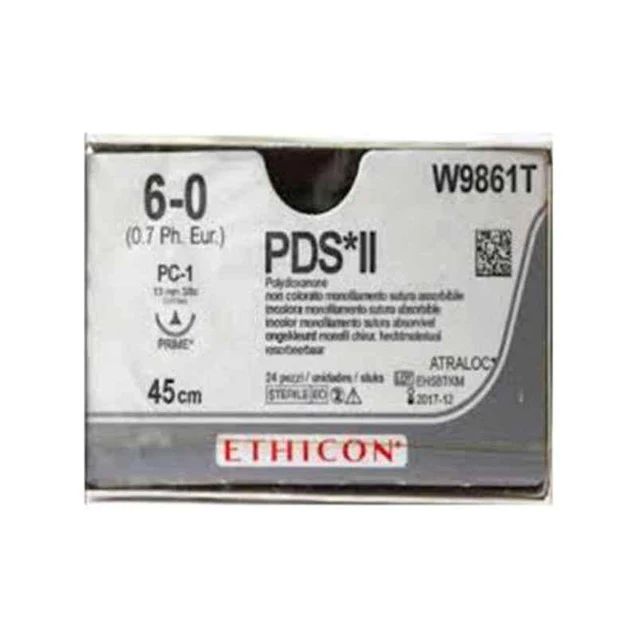PDSII CLR 45cm USP6-0 PC-1 PRIME (24 darab)