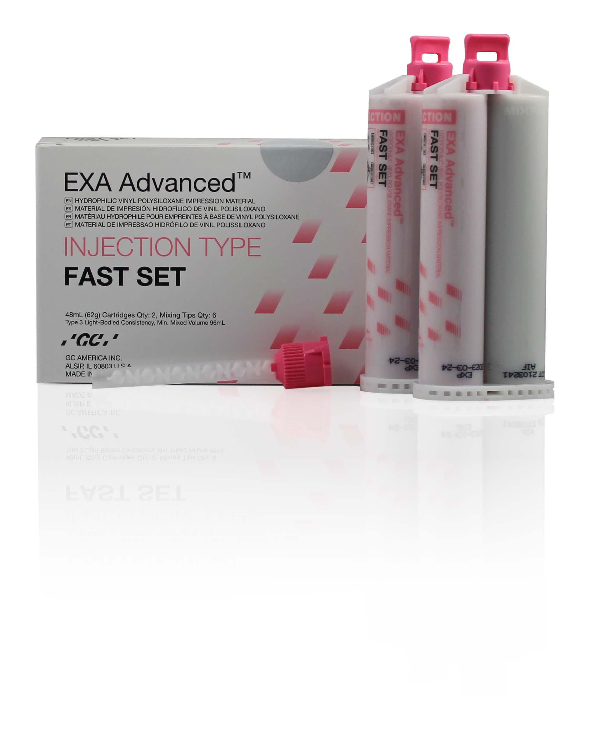 GC EXA Advanced injection Fast Set 2x48ml