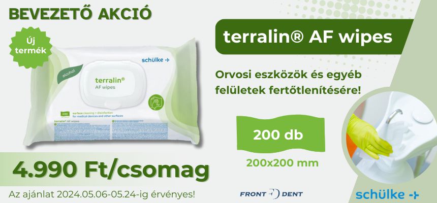 Terralin AF wipes 200db/csomag