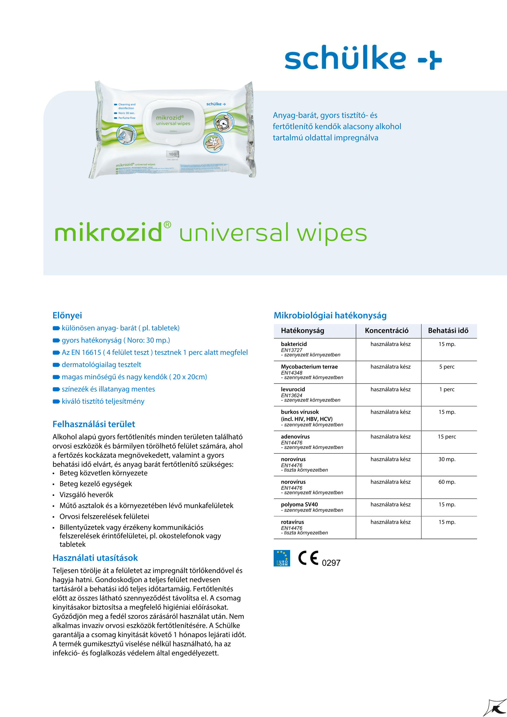 MIKROZID UNIVERSAL WIPES