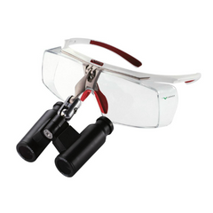 Felhajtható és állítható optikás loupe kivehető védőüveggel. Flip/up Air-X 6.0x400