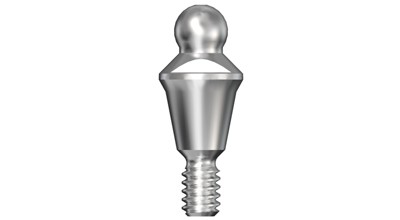 Ball Abutment 3.5/4.0, 1 mm