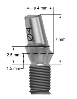 TiDesign EV 3,0 15° O4- 1,5mm