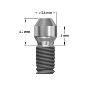 UniAbutment EV 3,0 - 3mm