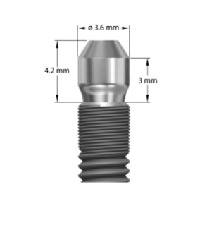 UniAbutment EV 3,6 - 3mm