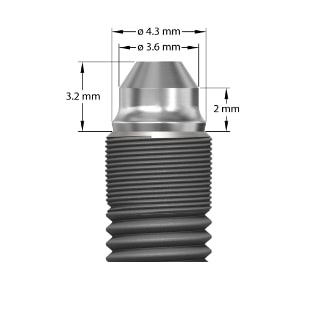 UniAbutment EV 4,8 - 2mm