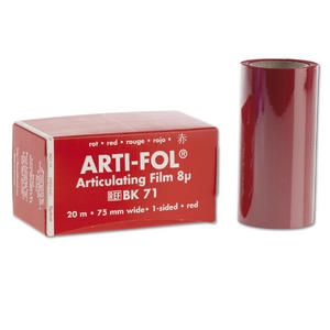 Arti-Fol Plastic ut.1 oldalas 75mm 20m piros 8 µ