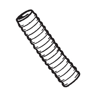 Szilikon cső (VHR, D=17.5, szürke, 25m)