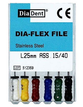 Flexible K-file(SS) 25mm 15-40