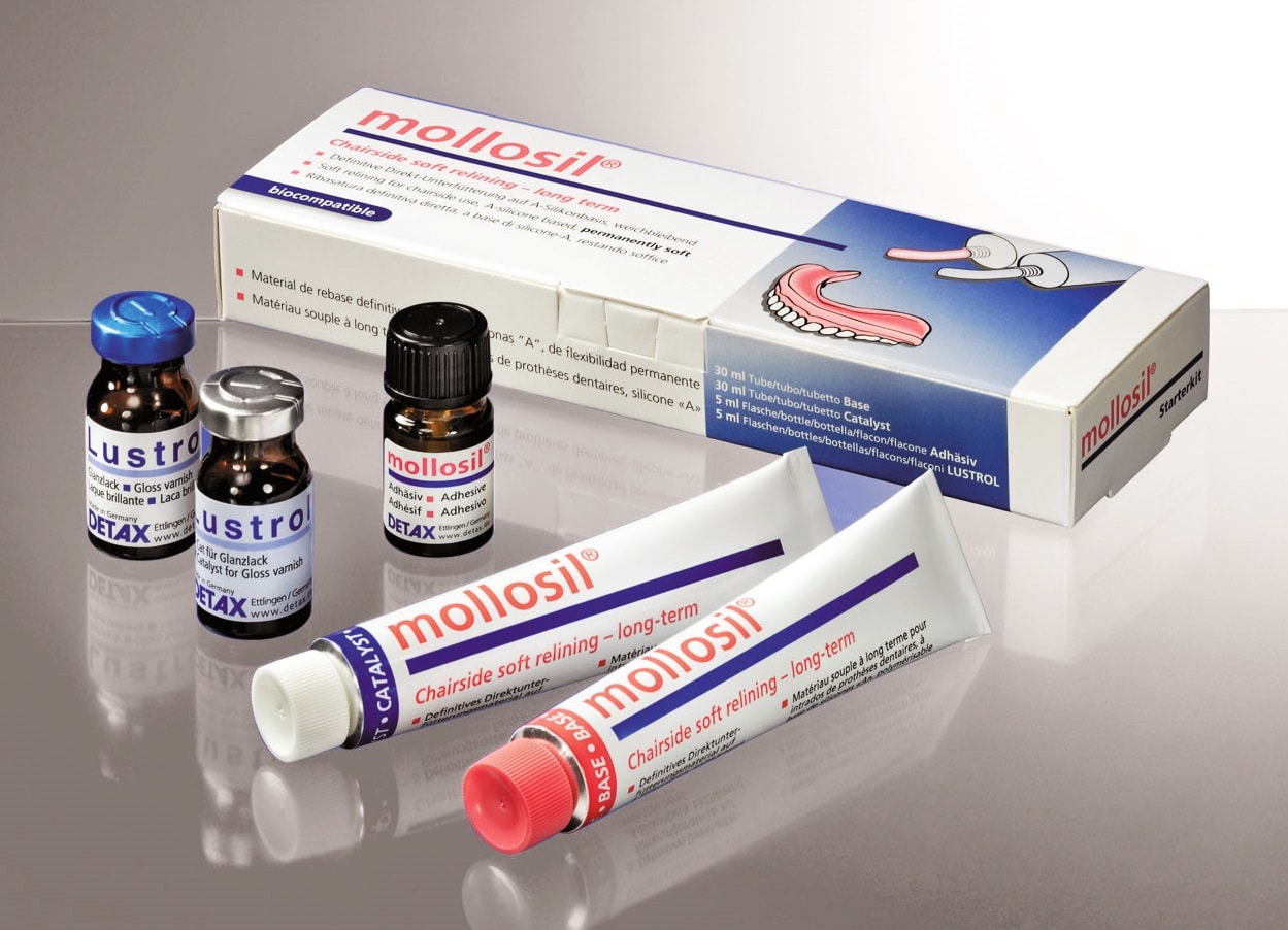 Mollosil tubusos 30ml+30ml+adh.5ml+lakk 2x5ml:Starter Kit