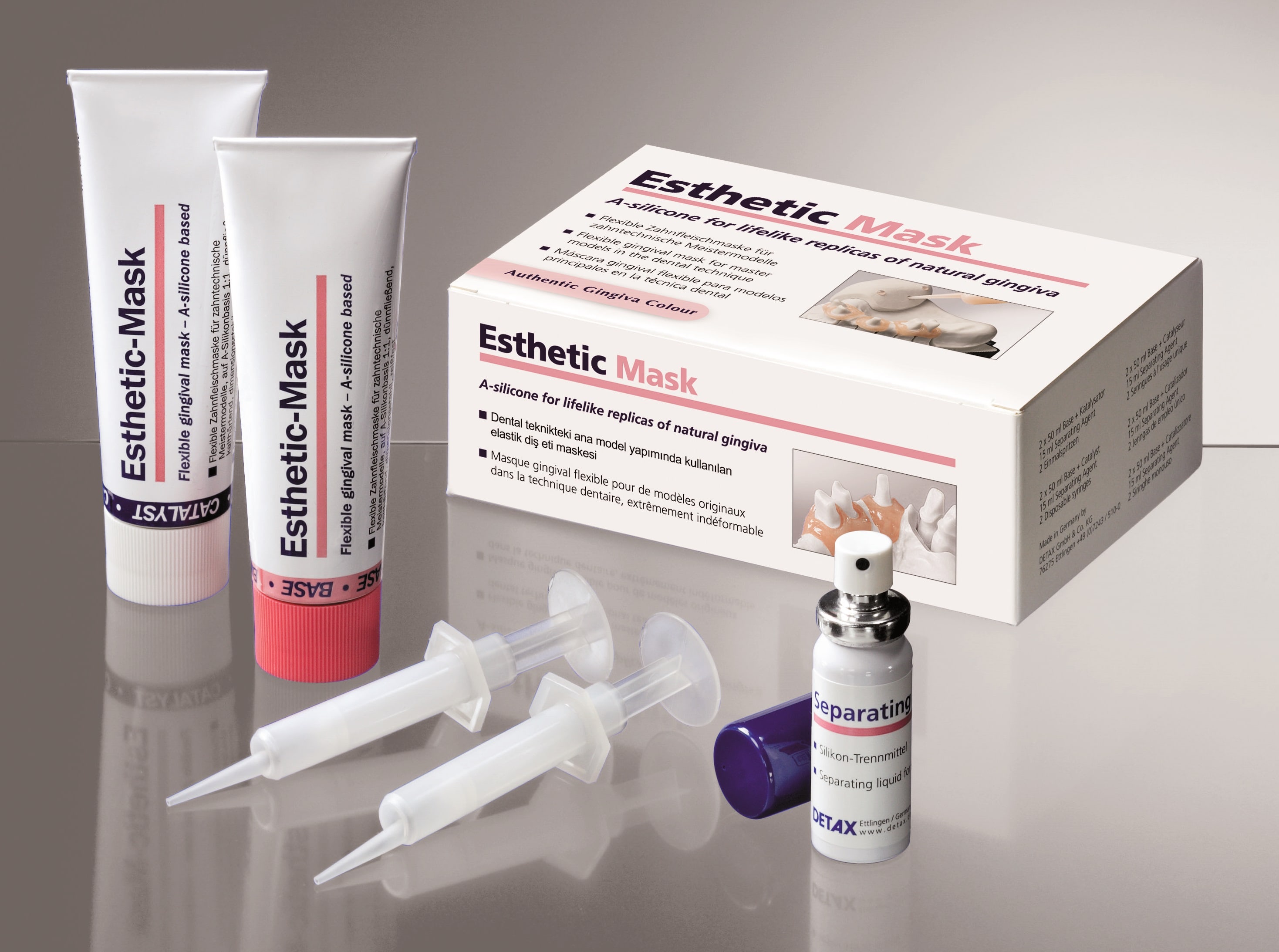 Esthetic ínymaszk szett 2x50ml bázis+kat.+15ml silikon