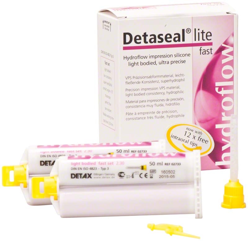 Detaseal Lite, light body, gyorskötő, 2x50ml