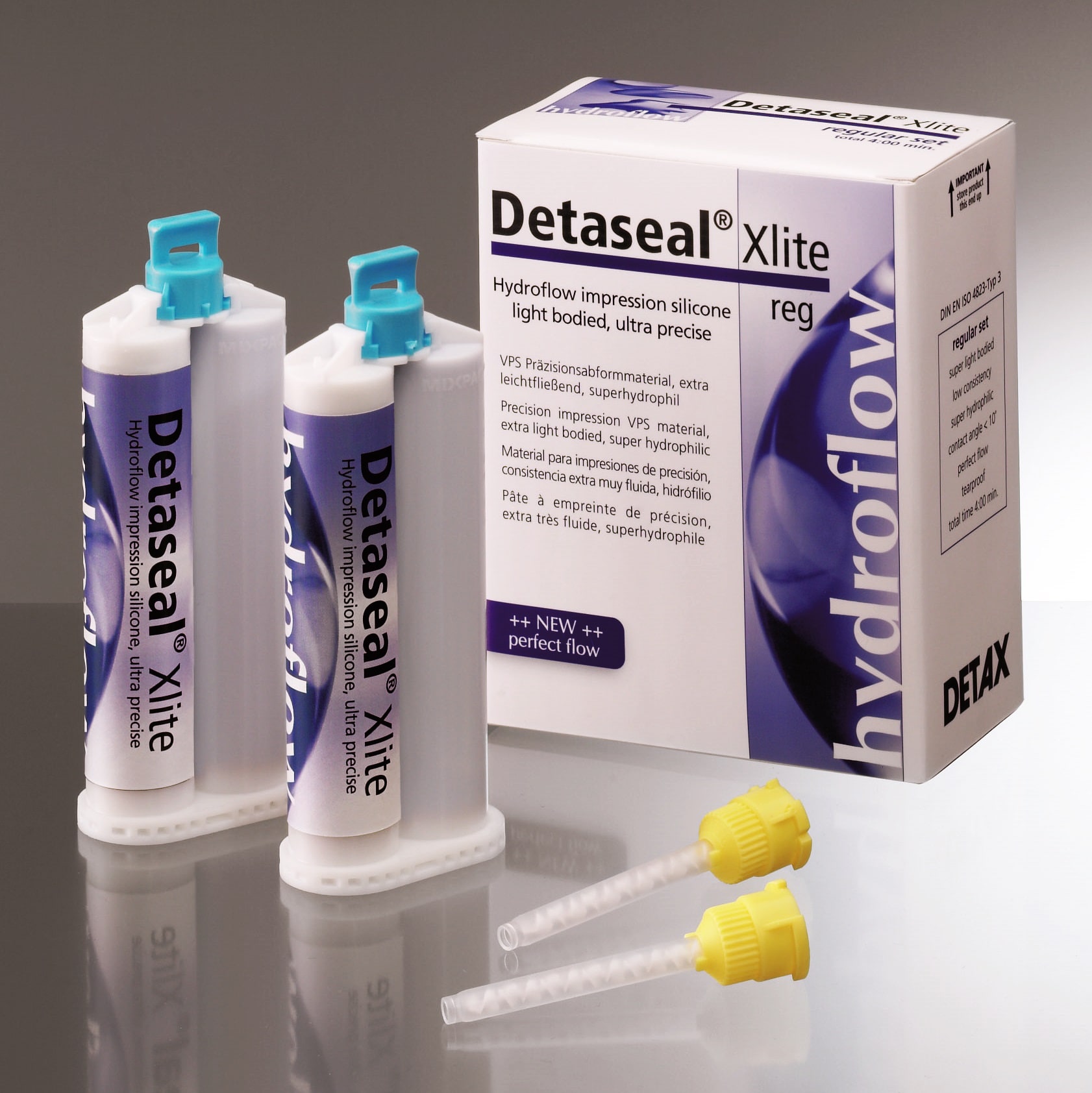 Detaseal Xlite, extra-light body, gyorskötő, 4x50ml