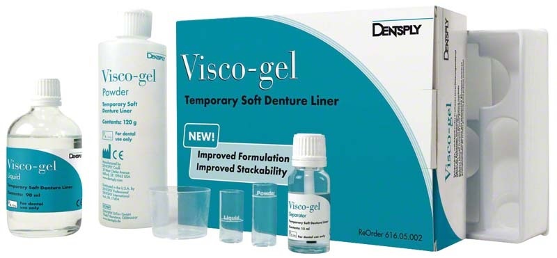 Visco-gel Fogsor alábélelő (puhán maradó)
