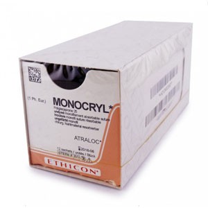Monocryl 4/0 3/8RCP 45cm 16mm (12db)