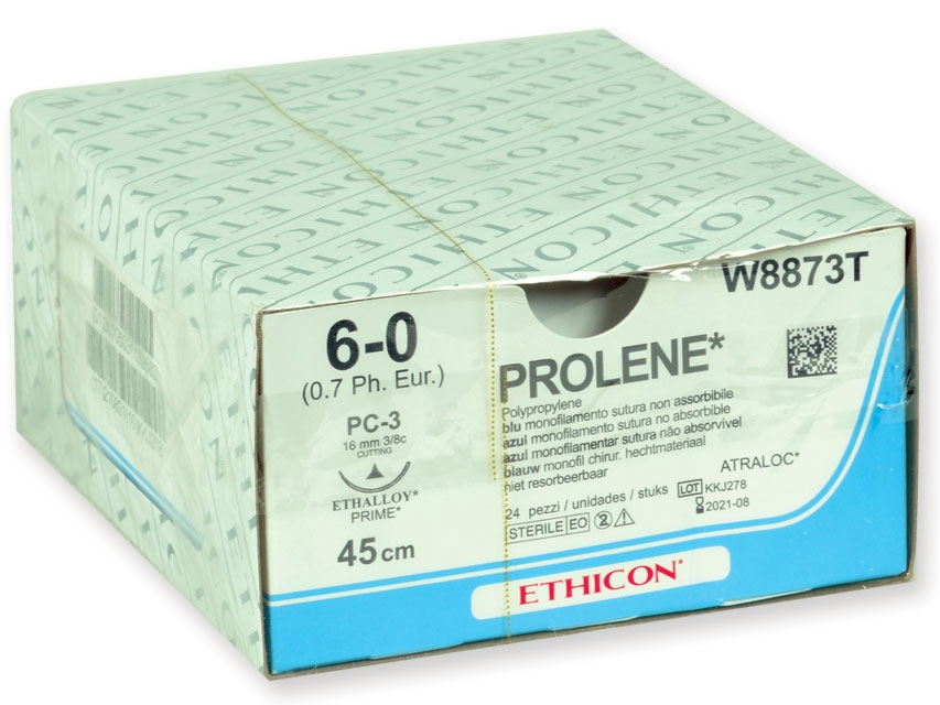 Prolene 6/0 3/8CPR 16mm (24db)