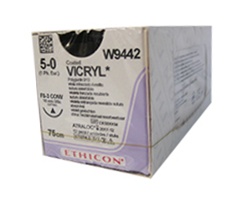 C.Vicryl 5/0 75cm 3/8C 16mm (12db)