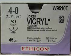 C.Vicryl 4/0 45cm 3/8RCP 19mm (24 db)