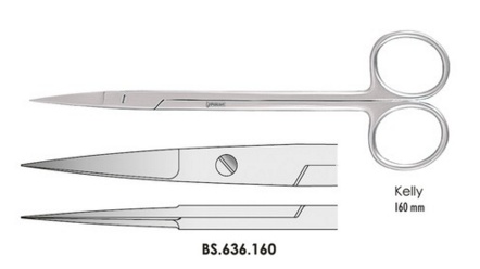 FALCON Olló Kelly egyenes 160mm