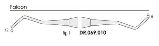 Plugger 1,2mm-1mm Falcon Fig . 1