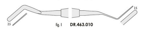 Heidemann spatula 2,5mm Fig.1