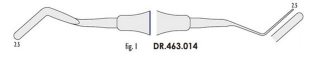 Heidemann spatula 2,5mm Fig.1