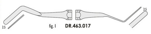 Heidemann spatula 2,5mm Fig.1