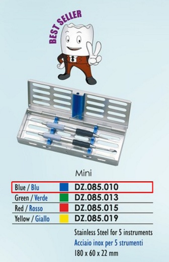 Cassette tray with cover MINI, blue