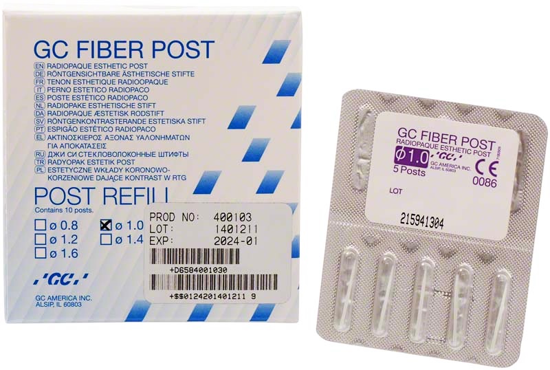 GC Fiber post refill 1.0mm